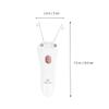 Luxshiny USB Charging Facial Hair Remover for Women Rose Gold Epilator Tool Fast Gentle Hair Removal for Face Lip Chin Fuzz with Massager Function Safe for Sensitive Skin view 3