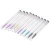 Alipis 30pcs Eyebrow Brush Wands with Tube Portable Disposable Eyelash Applicator Spiral Makeup Brush Lightweight for Travel and Eyelash Extension Maintenance Random Color view 1