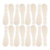 Hohopeti 50 Pcs Lip Brush Applicators Replacement Heads with Large Flock Cotton for Even Lip Gloss Distribution Makeup Wand Heads for Women Daily and Party Use view 1
