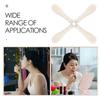 Hohopeti 50 Pcs Lip Brush Applicators Replacement Heads with Large Flock Cotton for Even Lip Gloss Distribution Makeup Wand Heads for Women Daily and Party Use view 3