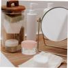 PLAFOPE 20Pcs Small Refillable Cream Jars with Light Blocking Design Portable Cosmetic Containers for Eye Cream Face Lotion Ointment Storage Travel-friendly Skincare Sample Boxes view 2