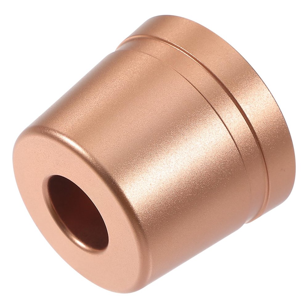 LIFKOME Rose Gold Aluminum Safety Razor Stand Manual Shaving Razor Holder for Men for Home and Travel Organization