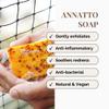 Ba..re. Ne.cessities Natural Handmade Soap Gift Set, Cold Processed Spa Bars with Turmeric, Basil Rosemary, Annatto, Orange Cinnamon, 75g Each, 4 Pack view 4