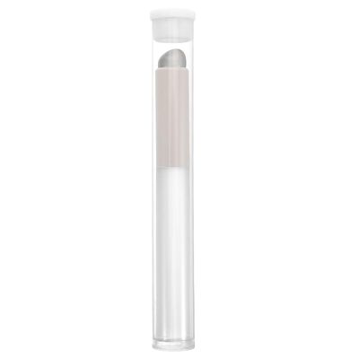 GALPADA Small Round Head Silicone Lip Brush Jelly Lipstick Applicator Soft Gentle Makeup Brush for Travel Portable Lip Mask Concealer Beauty Use
