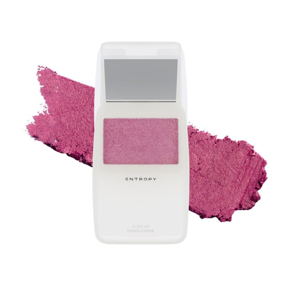 ENTROPY MAKEUP Slide-Up Dough Cheek Blush, Jelly Texture Blush for Smooth Radiant Color, Buildable Lightweight Formula, 12 shades for Layering, SYRUP FLASH