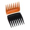 1 PCS Pocket Plastic Comb Super Wide Tooth Combs No Static Beard Comb Small Hair Brush Hair Styling Tool(Black 1pcs) view 4