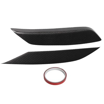 2PCS Head Eyebrow Eyelids Trims Covers, acement for Z33 2003 2009, Head Eyebrow Trim with Double Sided Tape, Inlation No Dril