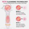 Beautivana Facial Cleansing Brush, Waterproof Dual-Rotation Face Scrubber with 3 Brush Heads & 2 Speed Settings, Rechargeable Exfoliating Face Brush for Deep Cleansing & Daily Skin Care (Pink) view 3