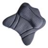 Alipis Bathtub Pillow with Suction Cups Ergonomic Head and Neck Support Compact Lightweight Bath Tub Headrest for Relaxing Soaking Spa Experience view 1