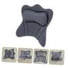 Alipis Bathtub Pillow with Suction Cups Ergonomic Head and Neck Support Compact Lightweight Bath Tub Headrest for Relaxing Soaking Spa Experience view 4