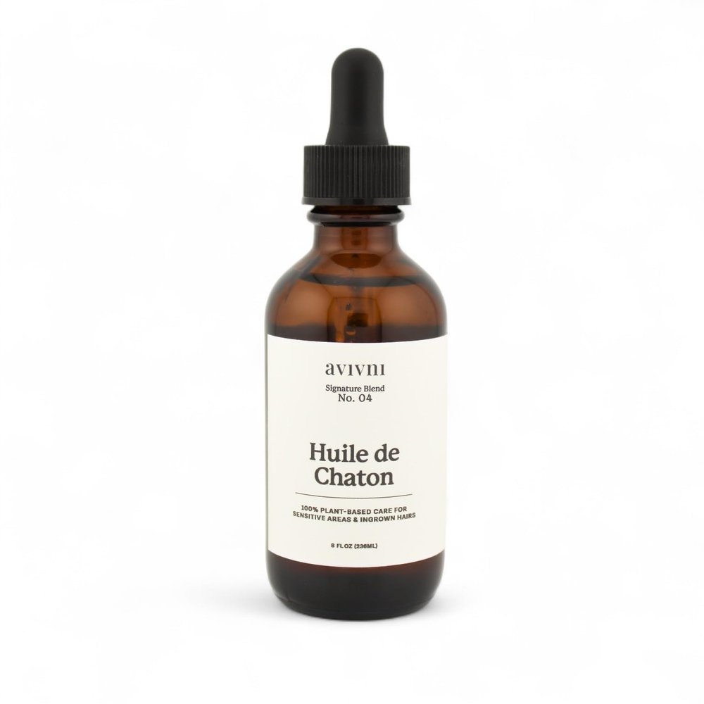 Avivni Huile de Chaton - Ingrown Hair & Sensitive Area Oil - Lightweight and clean (2oz)