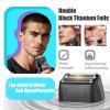 VGR 308 Electric Razor for Bald Head with 9000RPM 3-Speed Metal Body, Green view 2