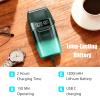VGR 308 Electric Razor for Bald Head with 9000RPM 3-Speed Metal Body, Green view 4
