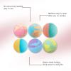 Christmas Bath Bombs Set 4/6/12PCS Bubble Bath with Christmas Tree Bathbombs Set for Xmas Winter Party (03(6pcs)) view 2