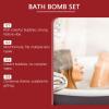 Christmas Bath Bombs Set 4/6/12PCS Bubble Bath with Christmas Tree Bathbombs Set for Xmas Winter Party (03(6pcs)) view 4
