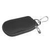 Bloepum 2X Essential Oil Storage Bag, Key Chain Style Travel Bag Essential Oil Carrying Case Bag 10 Bottles for 2/ML Black view 2