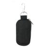 Bloepum 2X Essential Oil Storage Bag, Key Chain Style Travel Bag Essential Oil Carrying Case Bag 10 Bottles for 2/ML Black view 3