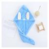 SIDUFHAOPKLL Hair Drying Hat Microfiber Bath Towel Lady Dry Cap Quick Dry Shower(E) view 1