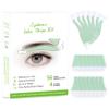 Eyebrow Wax Strips - 56 Eyebrow & Upper Lip Hair Remover with 4 Soothing Wipes | Natural Beeswax Formula | Painless at Home Hair Removal for Women & Sensitive Skin | Lasts 6 Weeks view 1