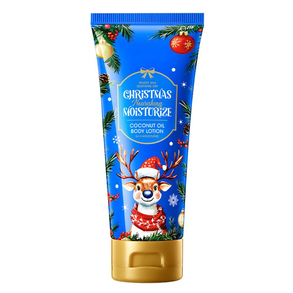 ACSUSS Festive Holiday Body Lotion Pomegranate Shea Coconut Cream Moisturizing Skin Care Coconut One Size