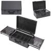 Barber Case, Barber Suitcase, Lockable Barber Travel Cases, 19.7''x13''x7.8'' Hairdressing Box, Black Hair Tools Travel Cases, Clipper Case for Barbers & Makeup Artists view 1