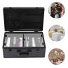 Barber Case, Barber Suitcase, Lockable Barber Travel Cases, 19.7''x13''x7.8'' Hairdressing Box, Black Hair Tools Travel Cases, Clipper Case for Barbers & Makeup Artists view 3