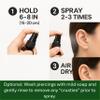 WACAN Gentle Daily Piercing Spray - Refreshing Saline Mist for On-the-Go Piercing Aftercare - Sea Salt Piercing Cleaner Spray (2 Fl Oz) view 2