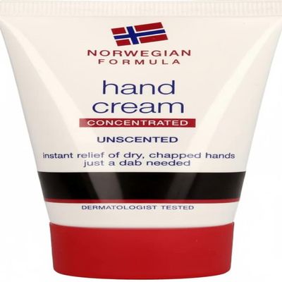 Formula Hand Cream, Concentrated, Unscented, Dermatologist Tested, 50ml, Instant Relief for Dry Chapped Hands