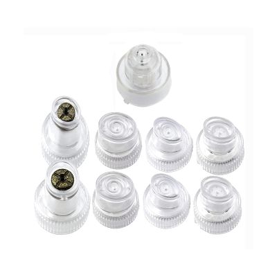 Face Care Beauty Machine Spare Parts Hydro Dermabrasion Aqua Peel Water Scrub Tips Caps 6 Plastic HydraDermabrasion 2 Diamond Microdermabrasion 1 Spray Replacement Acceossories