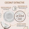All-natural lip scrub for dark lips & Conditions Dry Lips, Moisturizer for Chapped, Dry and Flaky Lips lip exfoliator scrub1.6OZ (Coconut Lip Scrub 50g) view 2