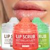 All-natural lip scrub for dark lips & Conditions Dry Lips, Moisturizer for Chapped, Dry and Flaky Lips lip exfoliator scrub1.6OZ (Green Apple Lip Scrub 50g) view 3