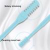 Nasal Hair Cutter Portable Nasal Hair Knife for 360 Rotating Nasal Hair Double Sided Nasal Hair Knife Nasal Manual Nasal Hair Trimmer (Blue, 12 Pcs) view 3