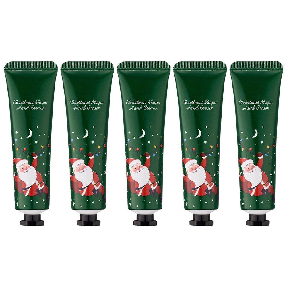 ranrann 5 Piece 30g Hand Cream Collection Travel Size for Intensive Moisturizing Dry Skin Winter Essentials Green One Size