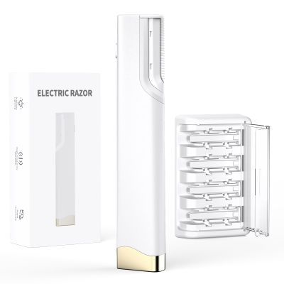 Sonic Dermaplane Razor for Women Face, 3-Speed Rechargeable Facial Hair Remover & Exfoliating Dermaplaning Tool, Gentle Face Shaver for Peach Fuzz, Smooth Skin Radiant Glow, with 4 Replacement Blades