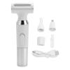 ZJchao 4 in 1 Hair Removal Device, Epilator for Women, Women Trimmer Set Rechargeable Water Proof LCD Display Cordless for Legs Underarms Bikini Gentle Shaving view 1