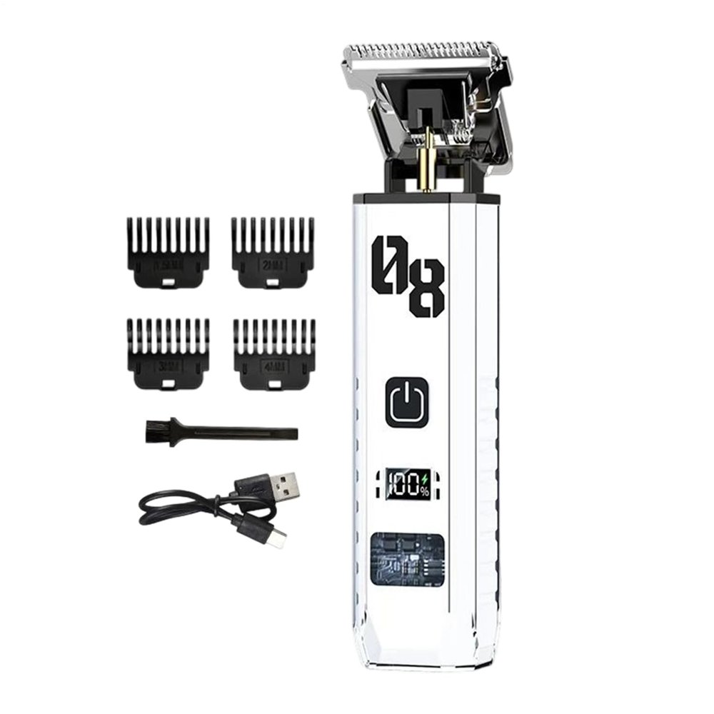 Men Electric Shavers - 5W Rechargeable Beard Trimmer, Cordless Precision Razor, Multi-Blade Grooming Tool | Professional Hair Clipper for Dad, Boyfriend, Grandpa, Daily Shave, Travel, Home Use
