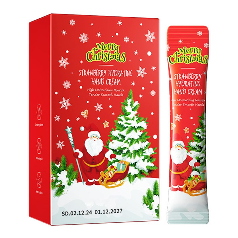 Alvivi 20 Scented Hand Creams Travel Size with Shea Butter and Coconut Oil Strawberry One Size