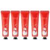 HULIJA Christmas Gift Idea 5 Piece Hand Cream Set Travel Size 30g for Dry Skin Care Moisturizing Treatment for Women Men Red One Size view 1