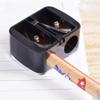 2Pcs Eyeliner Pencil Sharpener, Sharpener for Pencil, Makeup Pencil Sharpener, Dual Holes Eyeliner Sharpener, view 4