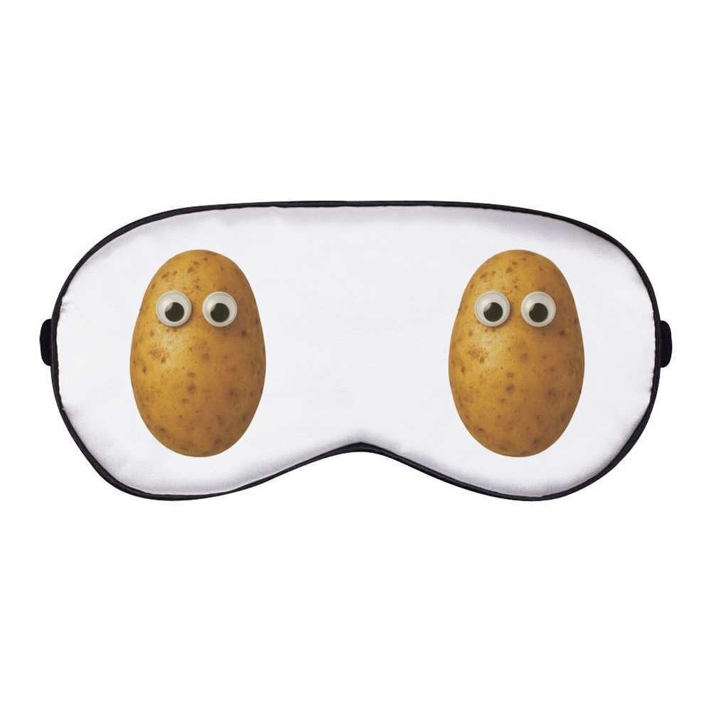 Azeeda 'Funny Potato' Sleep/Travel Eye Mask (EY00033912)