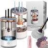 Bellaclean Makeup Brush Cleaner, Bellaclean 3 In 1 Electric Brush Cleaner Multi-Use Efficient Deep Cleaning All Types Of Brushes (White+Gray, Charging type) view 1