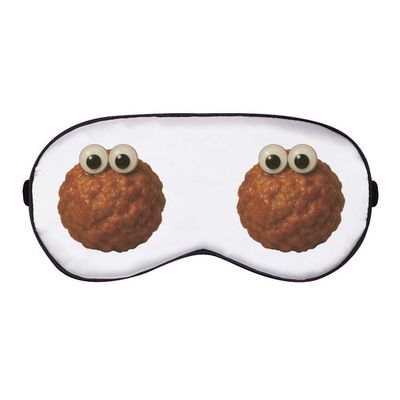 Azeeda 'Funny Meatball' Sleep/Travel Eye Mask (EY00033913)