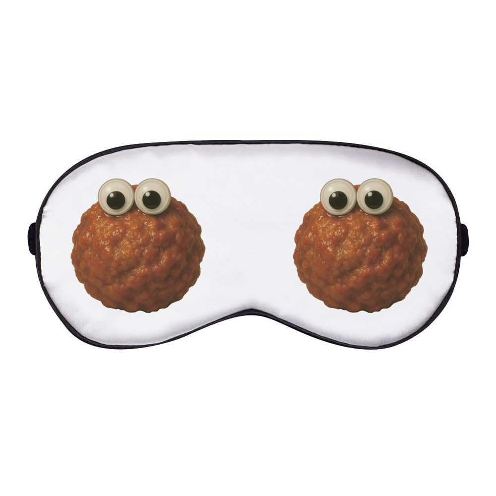 Azeeda 'Funny Meatball' Sleep/Travel Eye Mask (EY00033913)