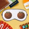 Azeeda 'Funny Meatball' Sleep/Travel Eye Mask (EY00033913) view 2