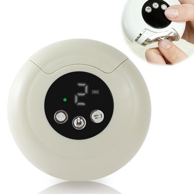 2 in 1 Electric Polishing Automatic Nail Clippers, 2026 Electric Toe Nail Cutter for Seniors, Upgrade Electric Nail Trimmer Clippers for Fingers Portable Nail Cutter for Home Travel (Beige)
