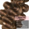 P4/30 Brown Highlight Body Wave Human Hair Bundles 26 28 30 Inch view 4