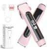 RSRNKXC Electric Shaver for Women, 2-in-1 Painless Hair Trimmer for Body & Bikini Area, Ceramic Blade,Rechargeable Wet & Dry Razor for Legs, Underarms, Face, Pubic Hair with LED Display view 1