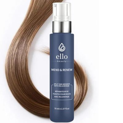 Fsmtpdam Ello Beauty Mend & Renew Split End Serum End split ends and dryness Deeply repair for silky smooth hair
