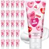 Dansib 24 Pcs Mini Sunscreen Bulk for Valentine's Day Party Spf 30 Water Resistant Sunscreen Lotion Bulk 1oz Travel Size for Thank You Gifts Valentines Party Supplies view 1