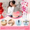 Dansib 24 Pcs Mini Sunscreen Bulk for Valentine's Day Party Spf 30 Water Resistant Sunscreen Lotion Bulk 1oz Travel Size for Thank You Gifts Valentines Party Supplies view 2